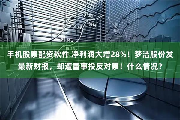 手机股票配资软件 净利润大增28%！梦洁股份发最新财报，却遭董事投反对票！什么情况？